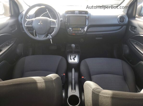 ML32FUFJ5RHF20102 2024 MITSUBISHI MIRAGE Black Widok deski rozdzielczej