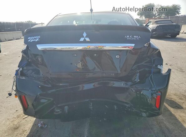 ML32FUFJ5RHF20102 2024 MITSUBISHI MIRAGE Black Widok z tyłu