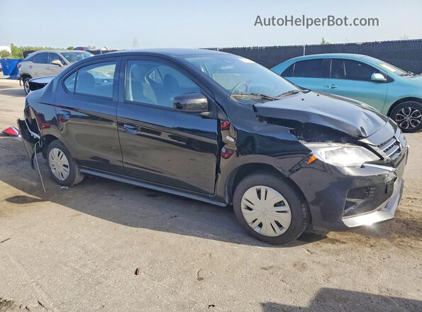 ML32FUFJ5RHF20102 2024 MITSUBISHI MIRAGE Black Przód prawy