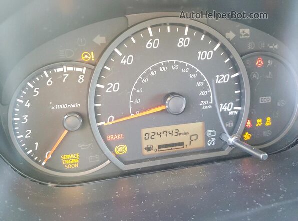 ML32FUFJ5RHF20102 2024 MITSUBISHI MIRAGE Black Widok zestawu wskaźników