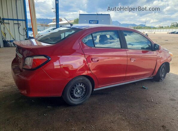 ML32FUFJ6MHF01115 2021 MITSUBISHI MIRAGE Red უკანა მარჯვენა