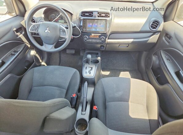 ML32FUFJ6RHF04927 2024 MITSUBISHI MIRAGE Black Вид панелі приладів