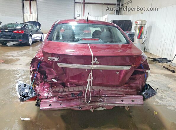 ML32FUFJ6RHF08136 2024 MITSUBISHI MIRAGE Purple Вид ззаду