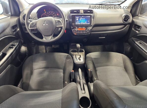 ML32FUFJ6RHF08198 2024 MITSUBISHI MIRAGE White Dashboard view