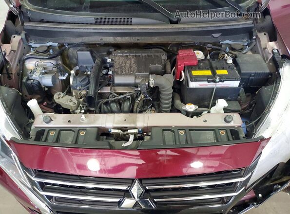 ML32FUFJ6RHF17130 2024 MITSUBISHI MIRAGE Burgundy 