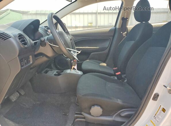 ML32FUFJ6RHF20108 2024 MITSUBISHI MIRAGE White წინა სალონის ხედი
