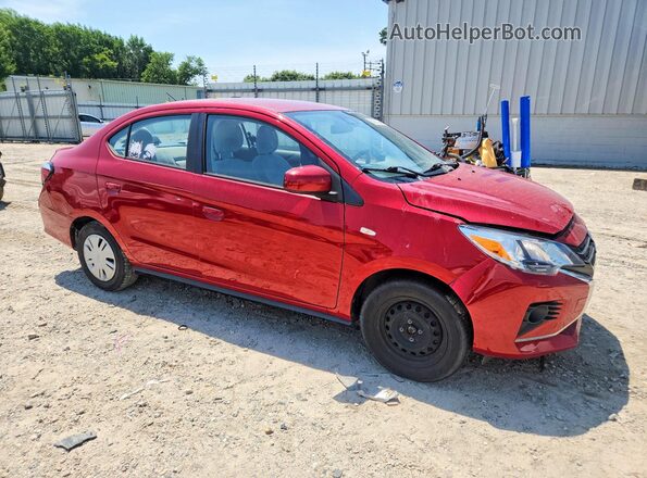 ML32FUFJ7MHF03178 2021 MITSUBISHI MIRAGE Red Delantero derecho