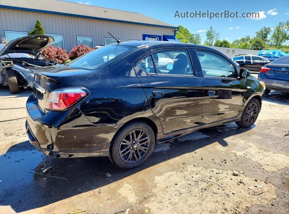 ML32FUFJ7RHF04595 2024 MITSUBISHI MIRAGE Черный Задняя правая четверть