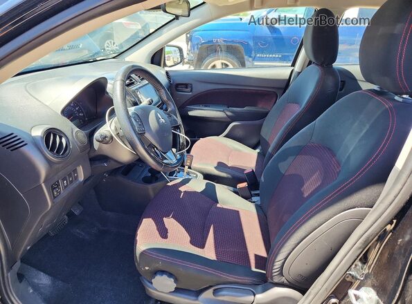ML32FUFJ7RHF04595 2024 MITSUBISHI MIRAGE Черный Вид салона спереди