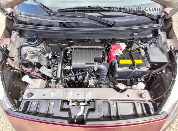 ML32FUFJ7RHF08274 2024 MITSUBISHI MIRAGE Burgundy Вид задньої частини салону
