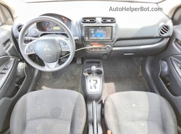 ML32FUFJ7RHF08274 2024 MITSUBISHI MIRAGE Burgundy Вид панелі приладів