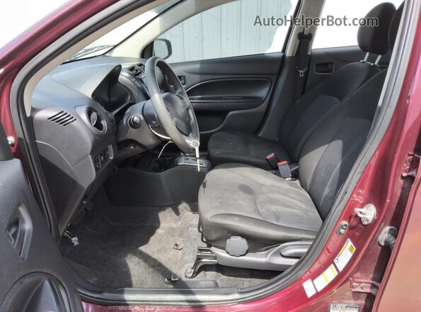 ML32FUFJ7RHF08274 2024 MITSUBISHI MIRAGE Burgundy 