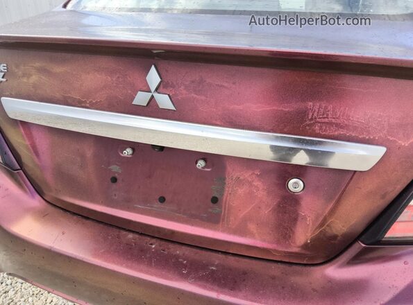 ML32FUFJ7RHF08274 2024 MITSUBISHI MIRAGE Burgundy 
