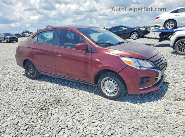 ML32FUFJ7RHF08274 2024 MITSUBISHI MIRAGE Burgundy Առջևի աջ