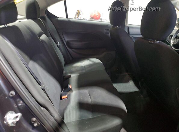 ML32FUFJ7RHF15712 2024 MITSUBISHI MIRAGE Gray Вид задніх сидінь