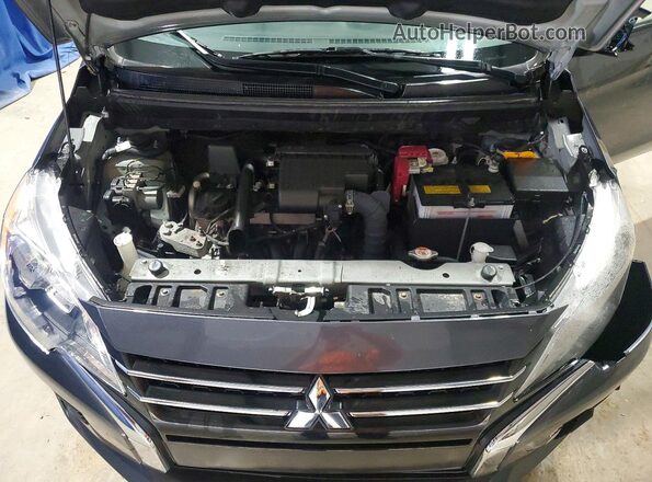 ML32FUFJ7RHF15712 2024 MITSUBISHI MIRAGE Gray Вид задньої частини салону