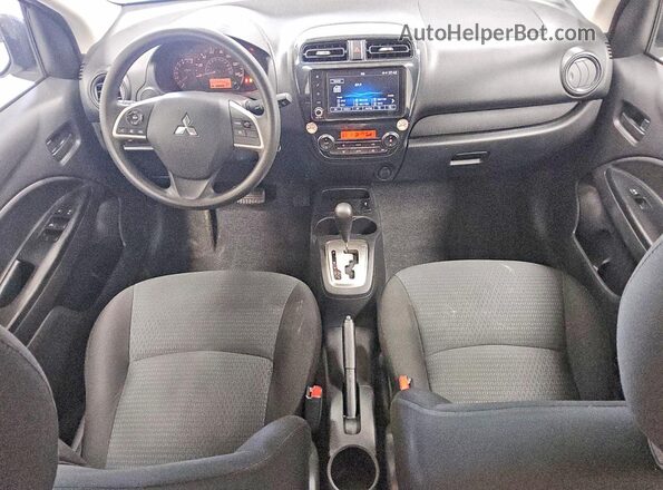 ML32FUFJ7RHF16861 2024 MITSUBISHI MIRAGE White წინა პანელის ხედი