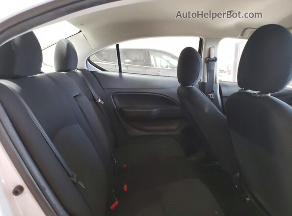 ML32FUFJ8MHF01374 2021 MITSUBISHI MIRAGE White Widok tylnych siedzeń