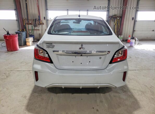ML32FUFJ8MHF01374 2021 MITSUBISHI MIRAGE White Widok z tyłu
