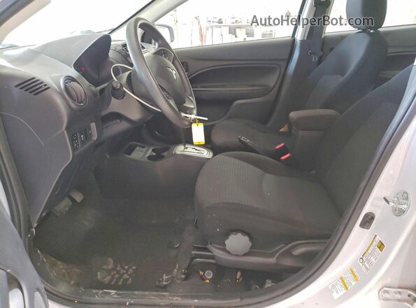 ML32FUFJ8MHF01374 2021 MITSUBISHI MIRAGE White Widok wnętrza z przodu