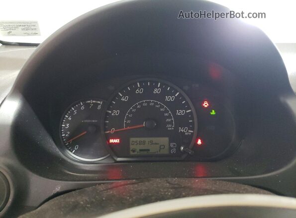 ML32FUFJ8MHF01374 2021 MITSUBISHI MIRAGE White Widok zestawu wskaźników