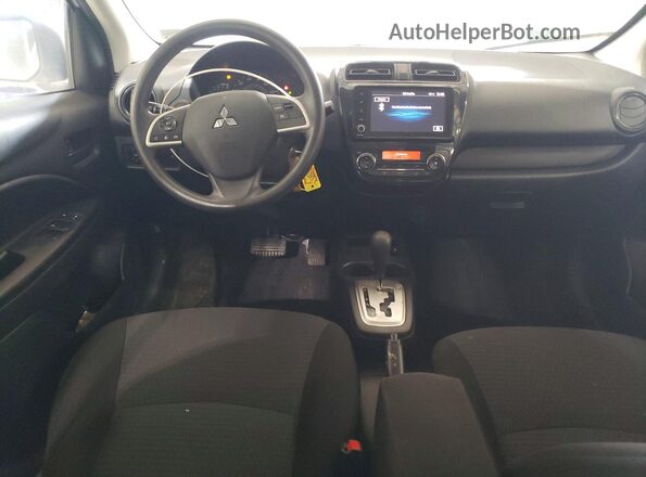 ML32FUFJ8MHF01374 2021 MITSUBISHI MIRAGE White Widok deski rozdzielczej