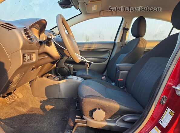 ML32FUFJ8NHF06706 2022 MITSUBISHI MIRAGE Burgundy წინა სალონის ხედი