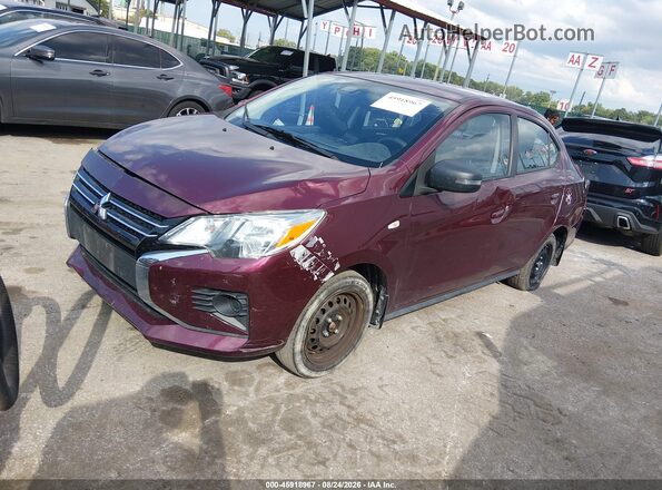 ML32FUFJ9PHF01078 2023 MITSUBISHI MIRAGE G4 Красный Передняя левая четверть