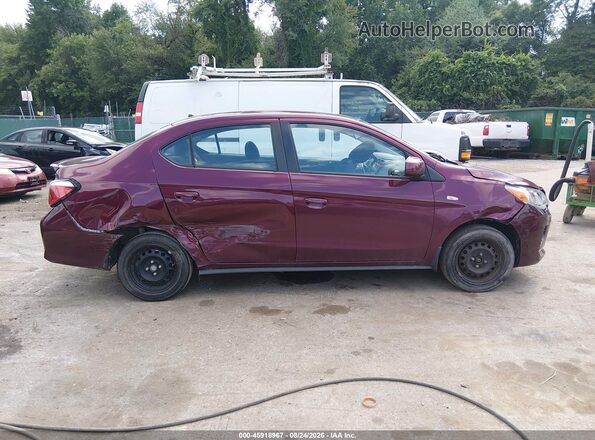 ML32FUFJ9PHF01078 2023 MITSUBISHI MIRAGE G4 Красный Вид задней части салона