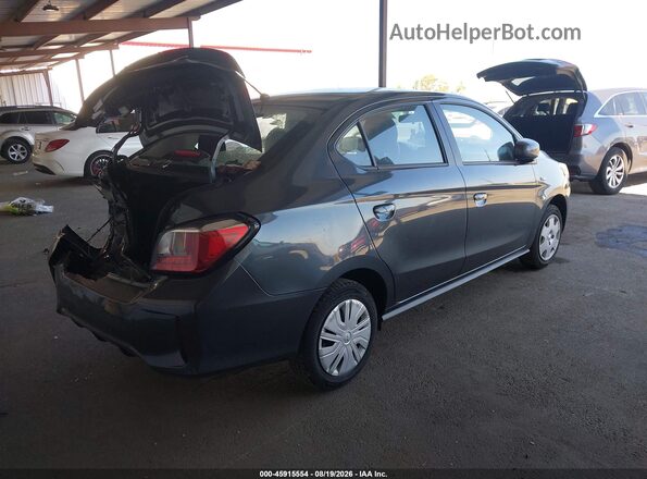 ML32FUFJ9RHF08020 2024 MITSUBISHI MIRAGE G4 Gray Задня права чверть
