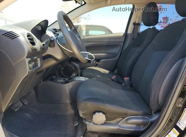 ML32FUFJXMHF01554 2021 MITSUBISHI MIRAGE Black Front interior view