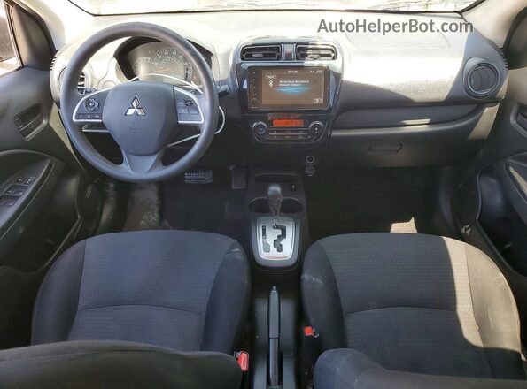 ML32FUFJXMHF01554 2021 MITSUBISHI MIRAGE Black Dashboard view