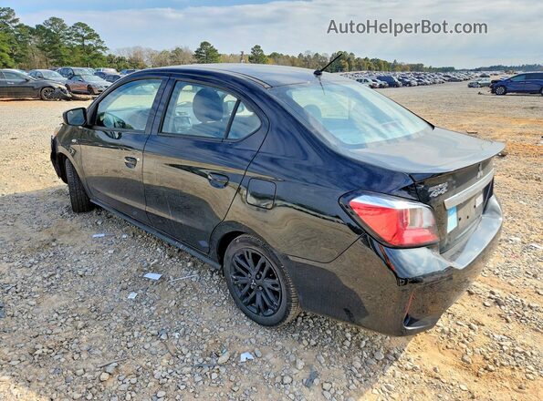 ML32FUFJXPHF02563 2023 MITSUBISHI MIRAGE Black უკანა მარცხენა