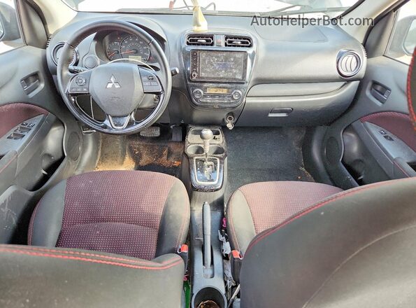 ML32FUFJXPHF02563 2023 MITSUBISHI MIRAGE Black წინა პანელის ხედი