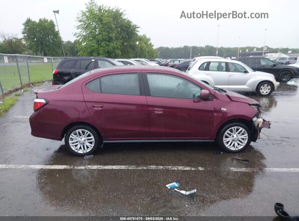 ML32FUFJXRHF02453 2024 MITSUBISHI MIRAGE G4 Red უკანა სალონის ხედი