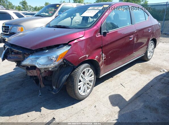 ML32FVFJ3RHF09444 2024 MITSUBISHI MIRAGE G4 Burgundy Front left