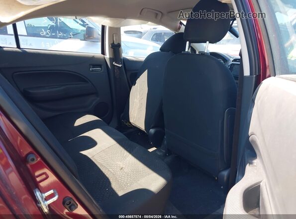 ML32FVFJ3RHF09444 2024 MITSUBISHI MIRAGE G4 Burgundy VIN sticker view