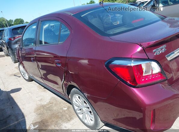ML32FVFJ3RHF09444 2024 MITSUBISHI MIRAGE G4 Burgundy 