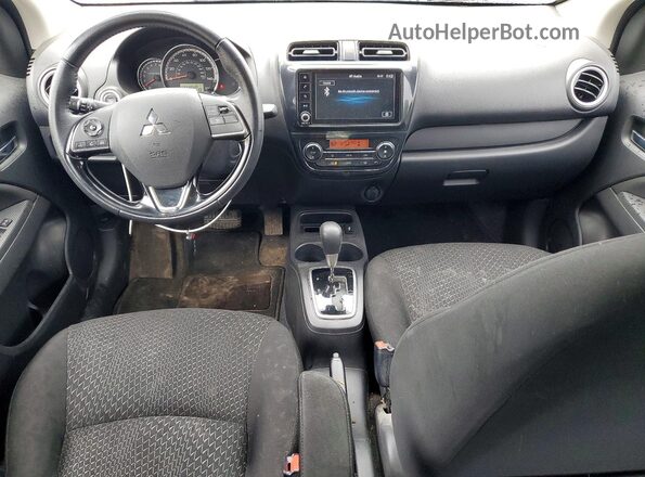 ML32FVFJ5NHF07978 2022 MITSUBISHI MIRAGE Синий Вид панели приборов