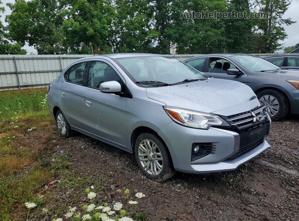 ML32FVFJ5NHF07978 2022 MITSUBISHI MIRAGE Синий Передняя правая четверть