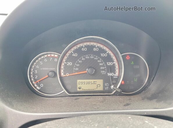 ML32FVFJ5NHF07978 2022 MITSUBISHI MIRAGE Синий Вид щитка приборов
