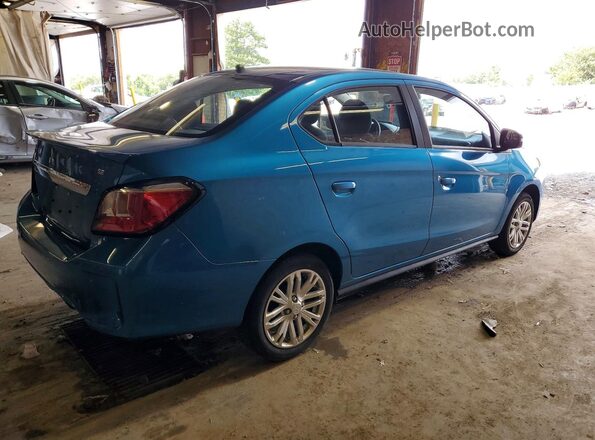 ML32FVFJ9RHF14678 2024 MITSUBISHI MIRAGE Синий Задняя правая четверть