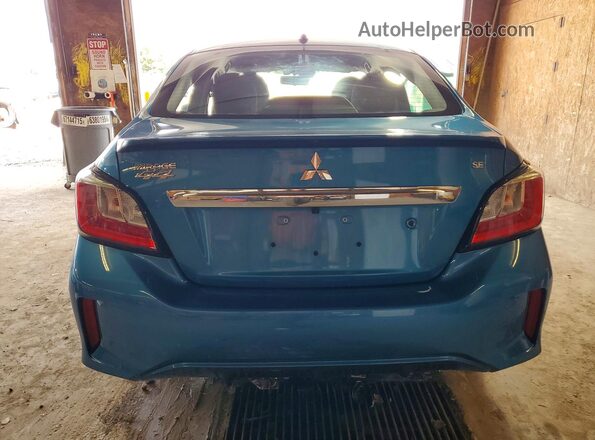 ML32FVFJ9RHF14678 2024 MITSUBISHI MIRAGE Синий Вид сзади