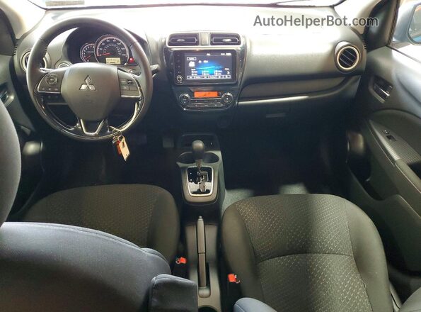ML32FVFJ9RHF14678 2024 MITSUBISHI MIRAGE Синий Вид панели приборов