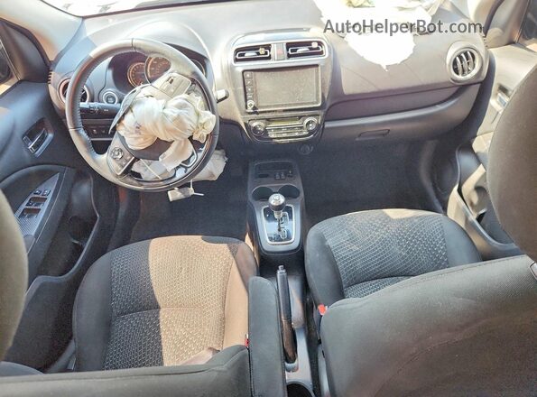 ML32FVFJXMHF02595 2021 MITSUBISHI MIRAGE Silver Dashboard view
