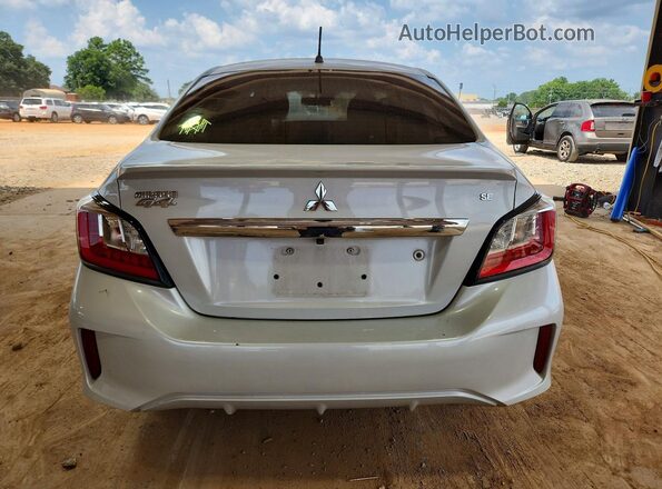 ML32FVFJXMHF02595 2021 MITSUBISHI MIRAGE Silver Rear view