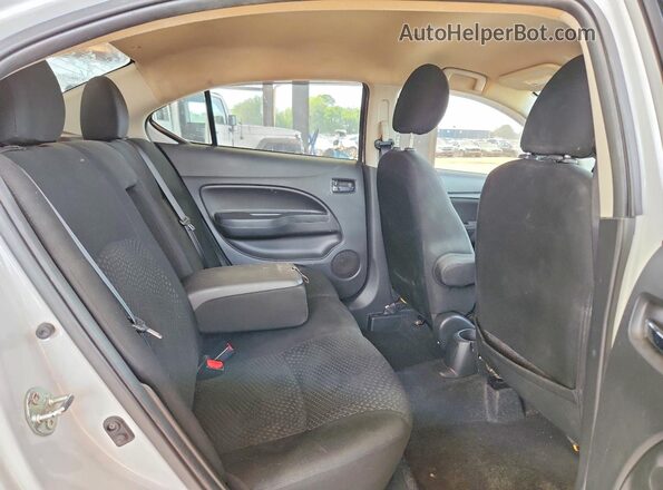 ML32FVFJXMHF02595 2021 MITSUBISHI MIRAGE Silver Rear seats view
