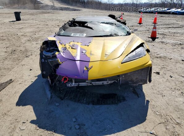 N0V1N55304866 2025 CHEVROLET CORVETTE Желтый Вид спереди