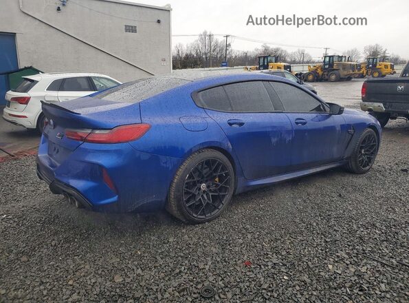 NJ1493E 2023 BMW M8 Blue Rear right