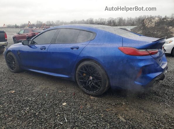 NJ1493E 2023 BMW M8 Blue Rear left
